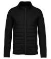 PA233 Proact Dual Fabric Sports Jacket Black / Black colour image